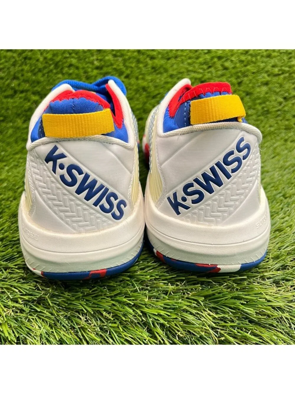 K-Swiss Hypercourt Supreme Mens Size 12 White Athletic Tennis Shoes Sneakers